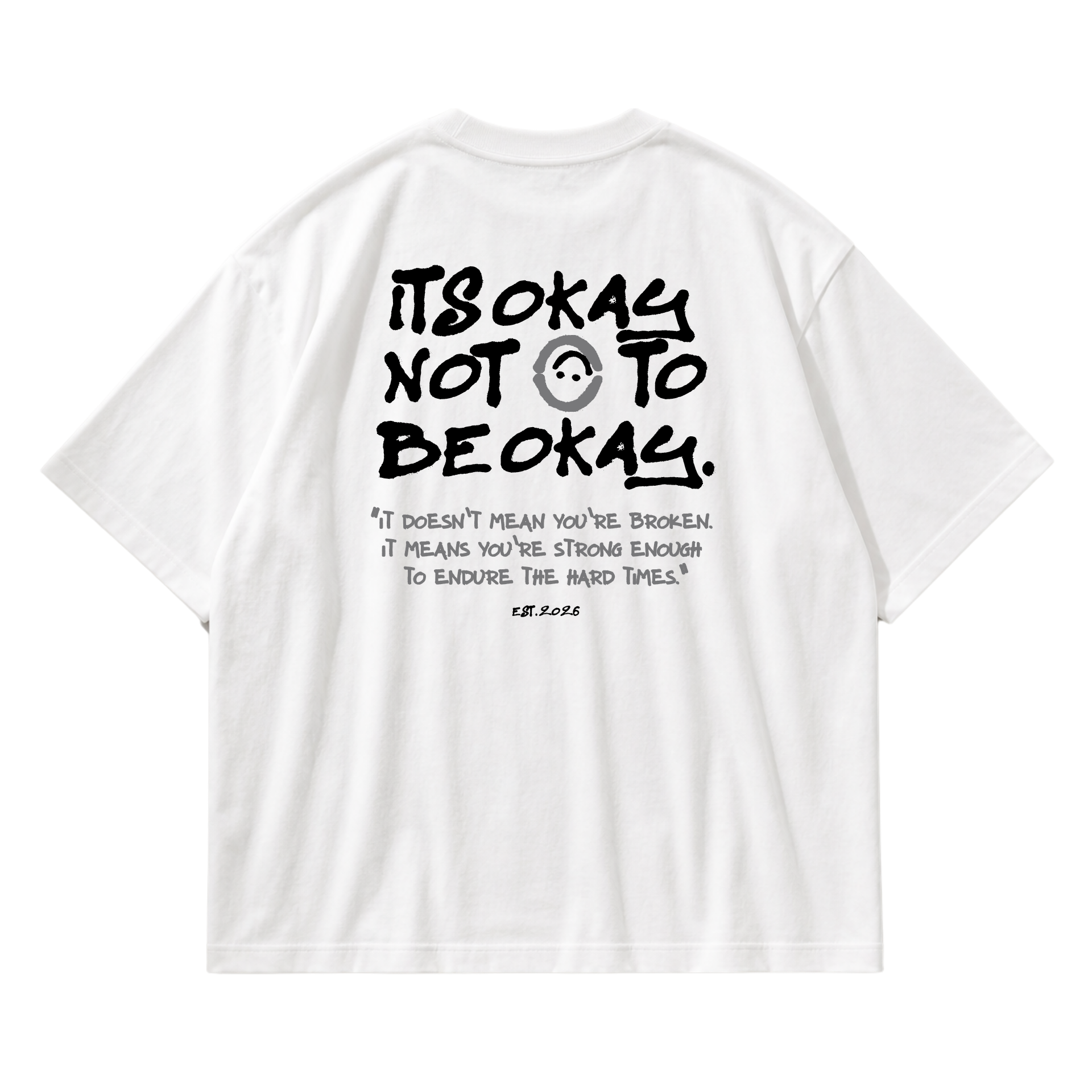 IT'S OKAY NOT TO BE OKAY Boxy Tee